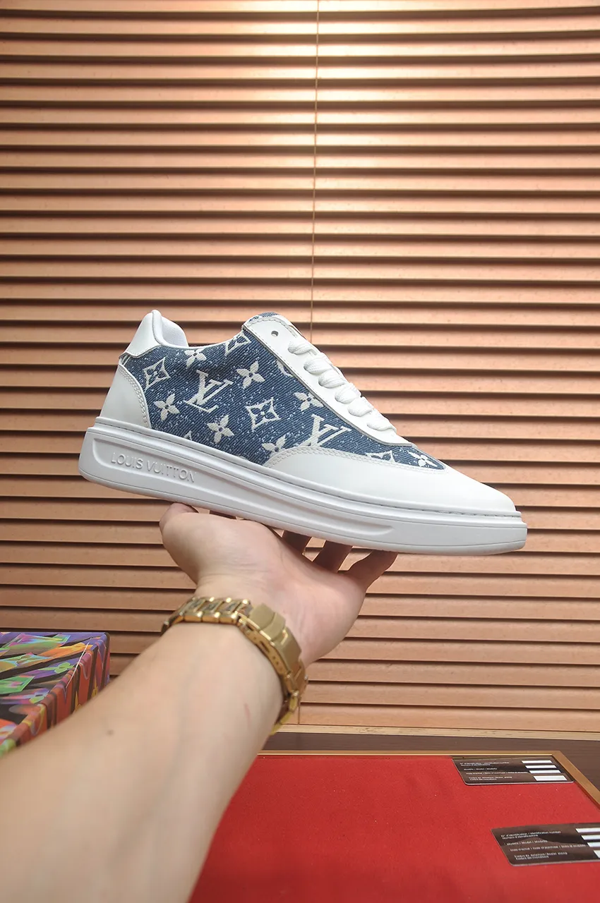 Men's shoes 💰540💶[LOUIS VUITTON] Original order price (water-dyed cowhide lining) new model 🍀LV Louis Vuitton * - top version of LV classic trendy shoes! Made of imported original cowhide, water-dyed cowhide lining, and original wear-resistant rubber outsole! High quality products! Code number 38-45 (45 is custom-made and cannot be returned or exchanged)